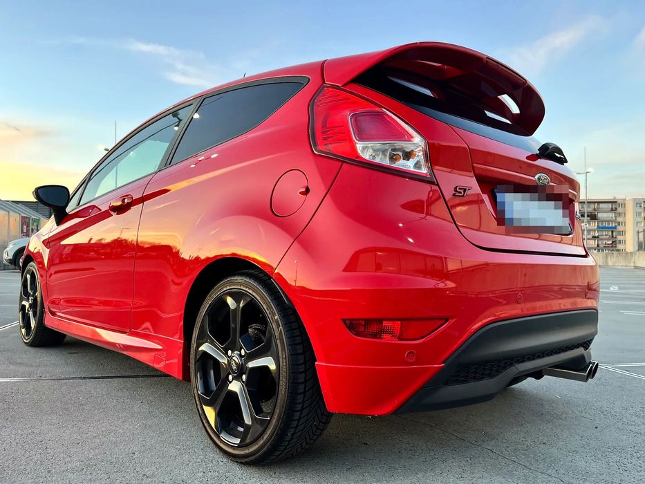 Ford Fiesta MK7 1.0 Benzyna 140 koni ST Zamiana ST-Line Red ASS Alu 17 Grzane Fote