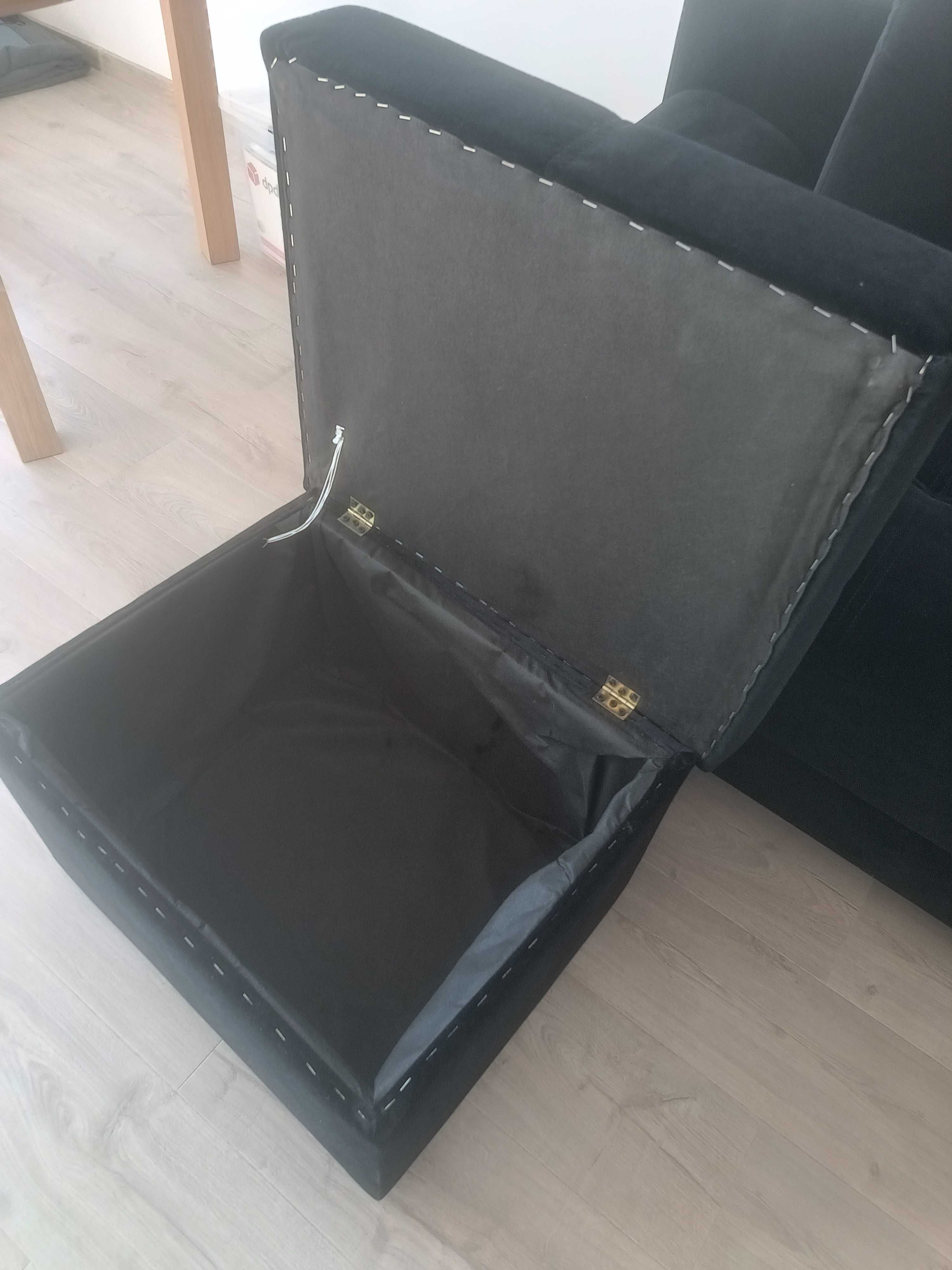 Wersalka sofa z dostawką