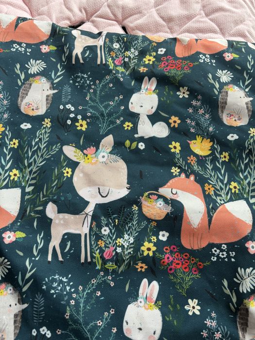 Tkane Sny Dziewczęcy śpiworek do wózka