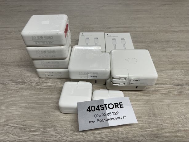 Apple USB-C Power Adapter 61W 87W 96W 140W зарядка macbook