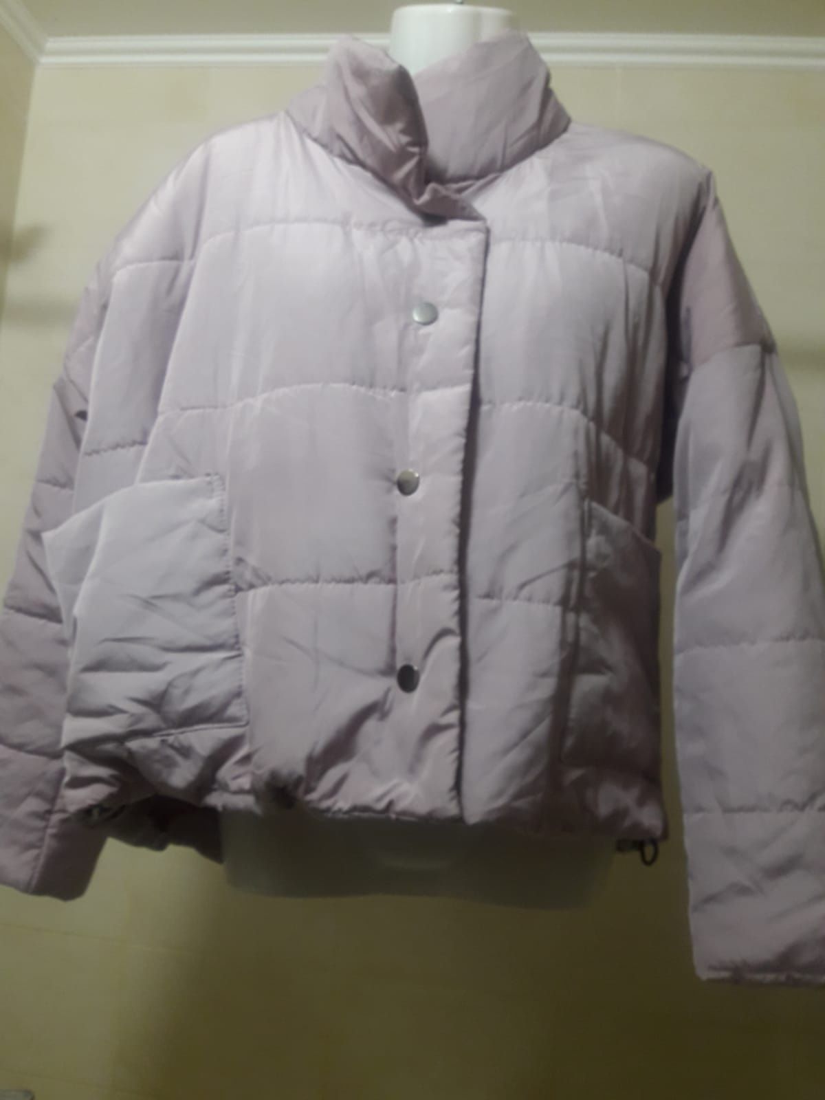 Курточка женская пудровая, размер 44 / на подарок подарунок куртка