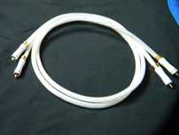 kable silver rca zakończone wtykami z 24 k złotem