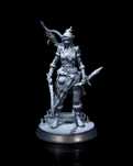 Myllorien elfka łowczyni figurka 32mm 14K zgodna zDnD RPG Pathfinder