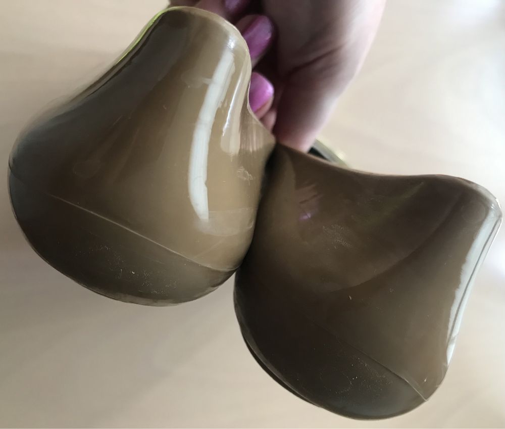 OkaB Baleriny Jackie Beżowe Caffe Latte 38 z klamrą