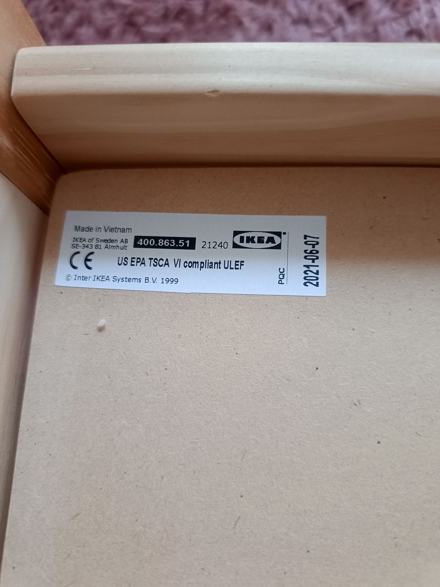 Łóżeczko dla lalek Ikea