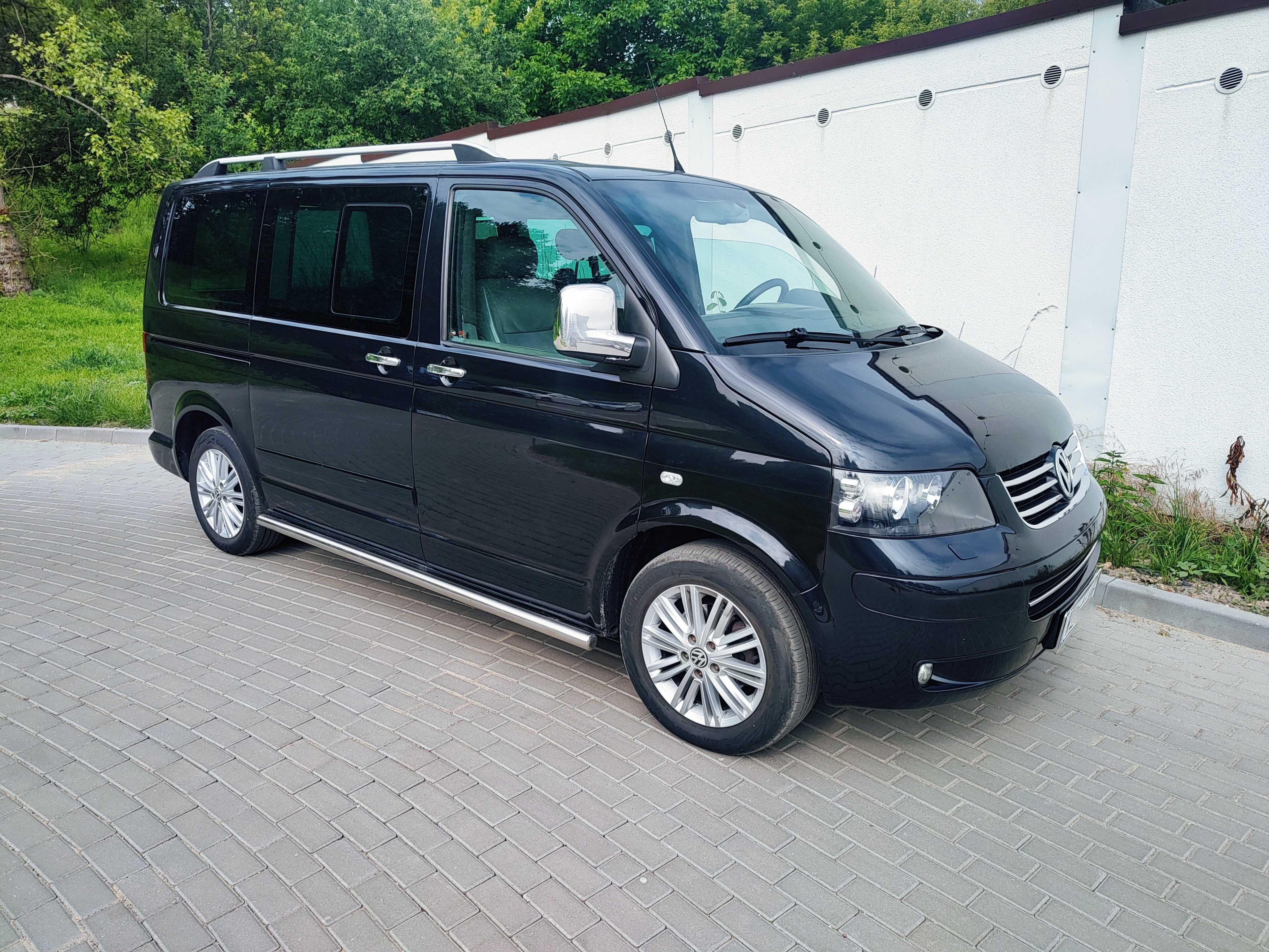 Volkswagen Multivan Transporter T5 Highline Automat 7 osobowy, Zamiana