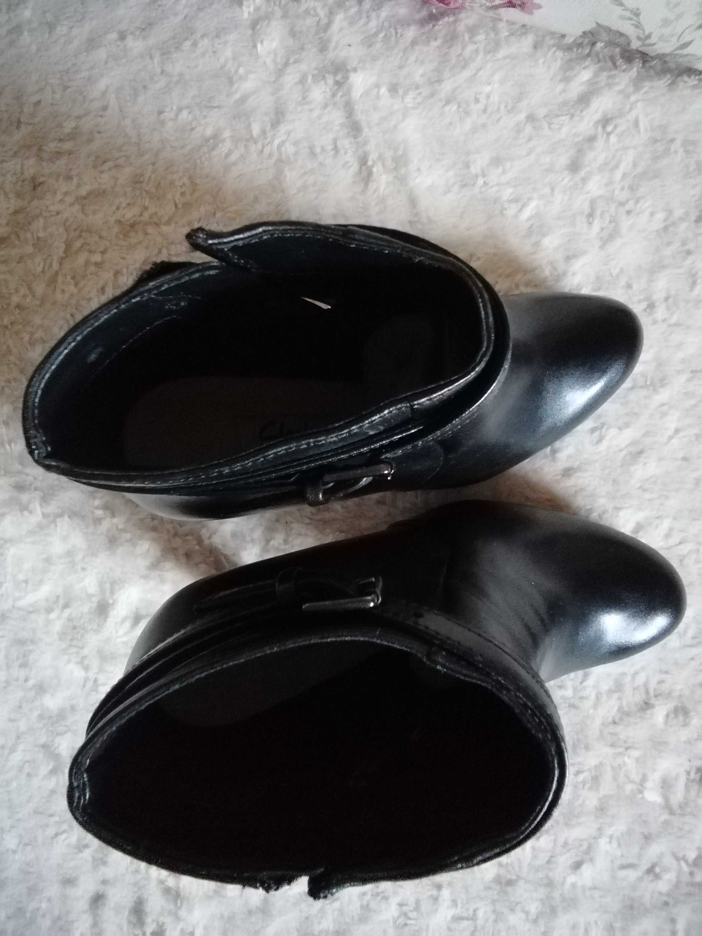 Nowe botki damskie marki Clarks Kendra Shell
