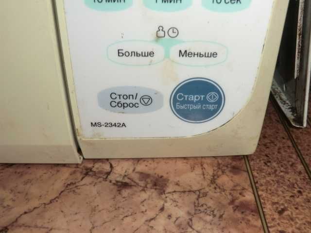 Микроволновка LG MS-2342A/04 запчасти