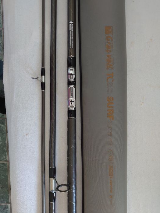 Cana Grauvell TC HMC 4500H+Carreto Shimano+Carreto Daiwa Basiair