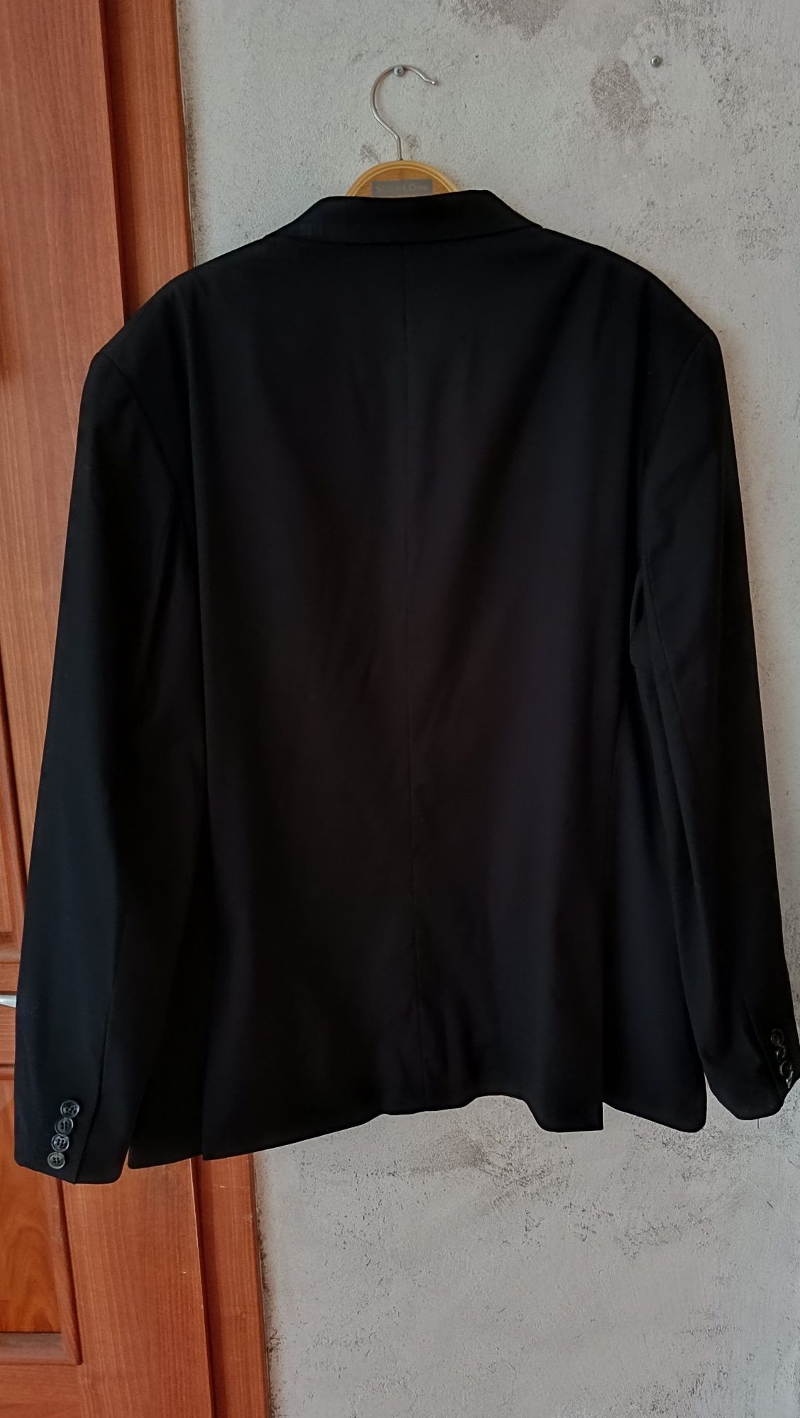 H&M czarna marynarka slim fit garnitur