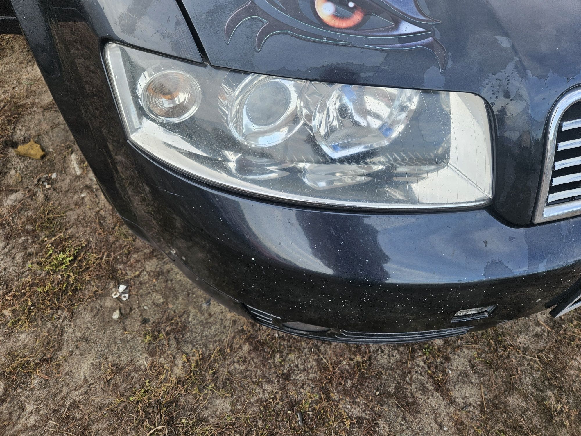 Audi a4 b6 LZ9W zderzak maska lampa blotnik drzwi klapa pas 2.0b radio