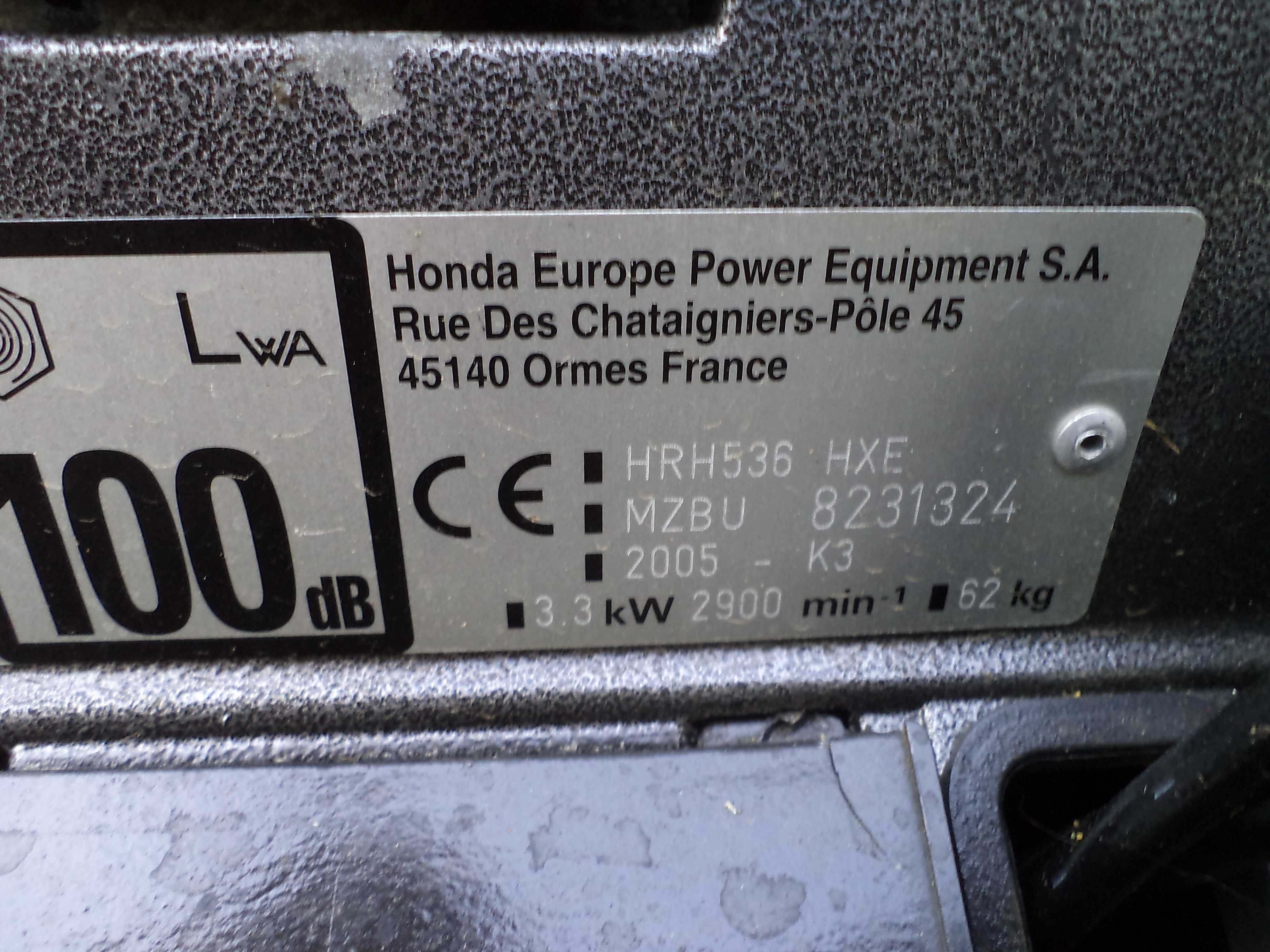 Kosiarka spalinowa Honda HRH 536 PRO SPRZĘGŁO HYDRO  WAŁ KARDANA