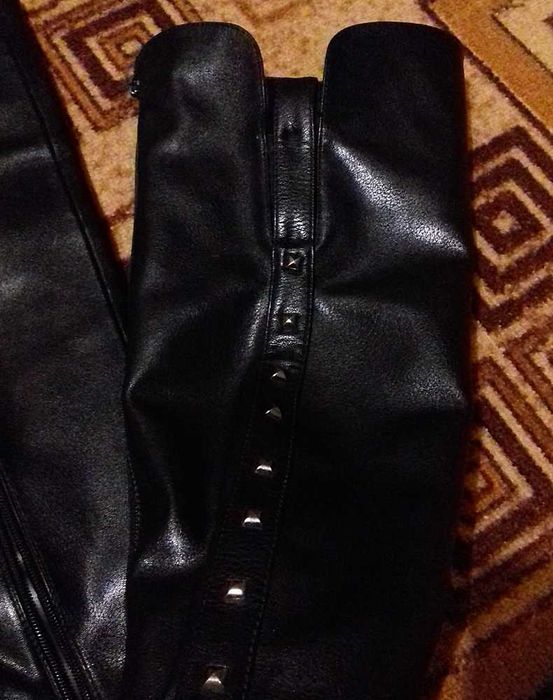 Сапоги (ботфоры) кожаные в отличном состоянии