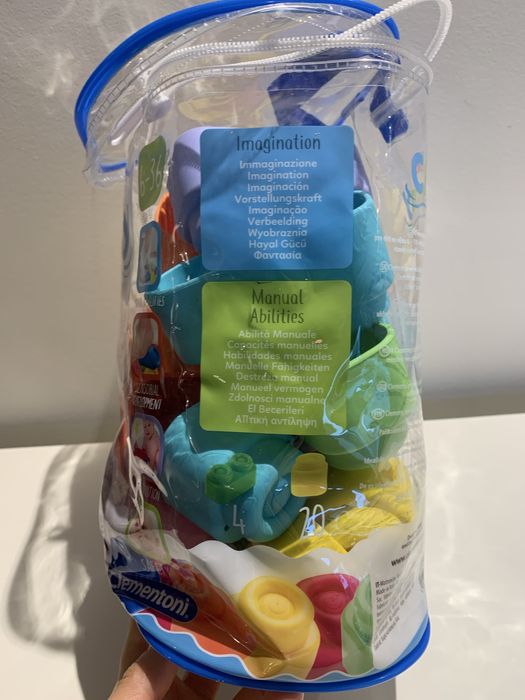 Clemmy “legos” suaves grandes