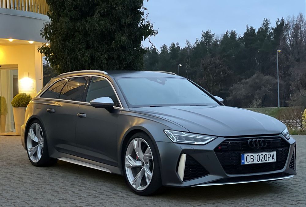 Audi RS6 salon Polska - stan perfekcyjny FV23%