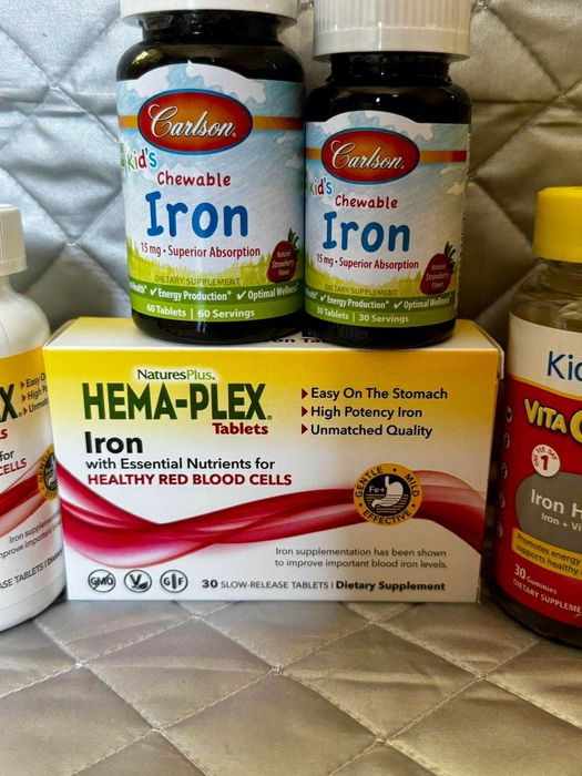 Hema - Plex хема плекс залізо для дітей Carlson Kids Smart