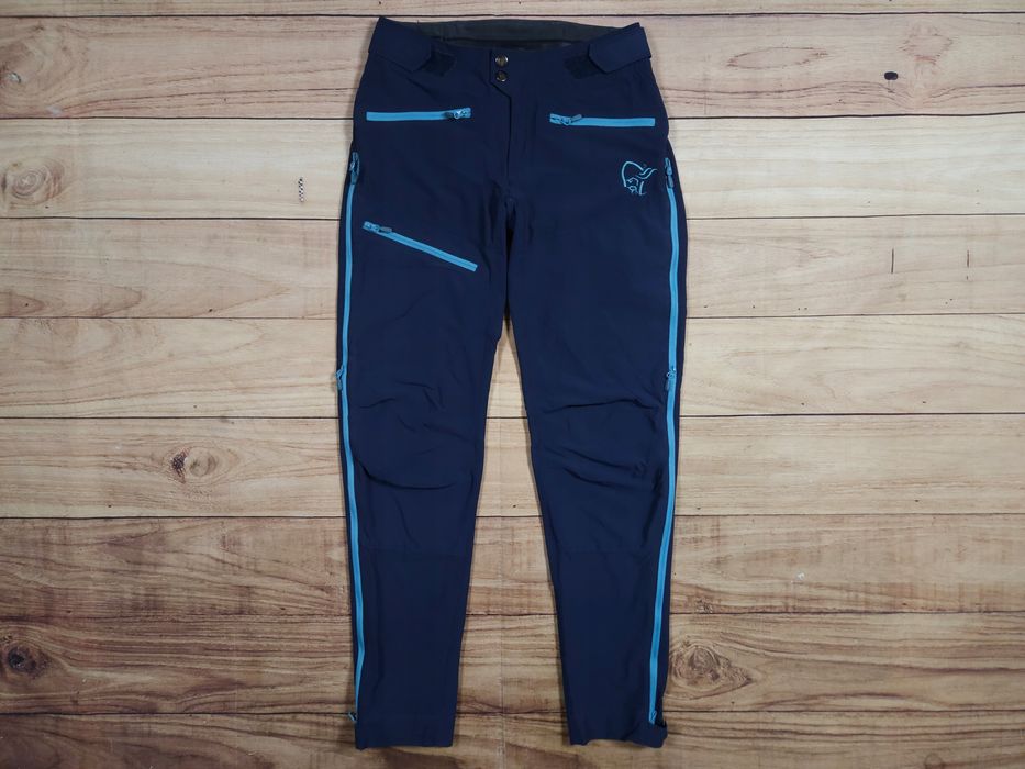 NORRONA Fjora Flex1 Spodnie Trekkingowe Damskie Logowane r. XS