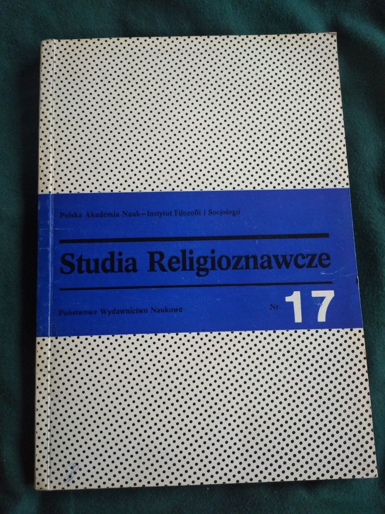 Książka Studia religioznawcze