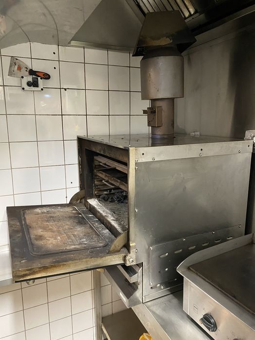 Forno carvão tipo josper (ggm gastro origam alemania)