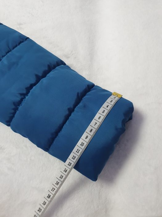 Piękna damska kurtka zimowa z futerkiem, taliowana, rozm S/M