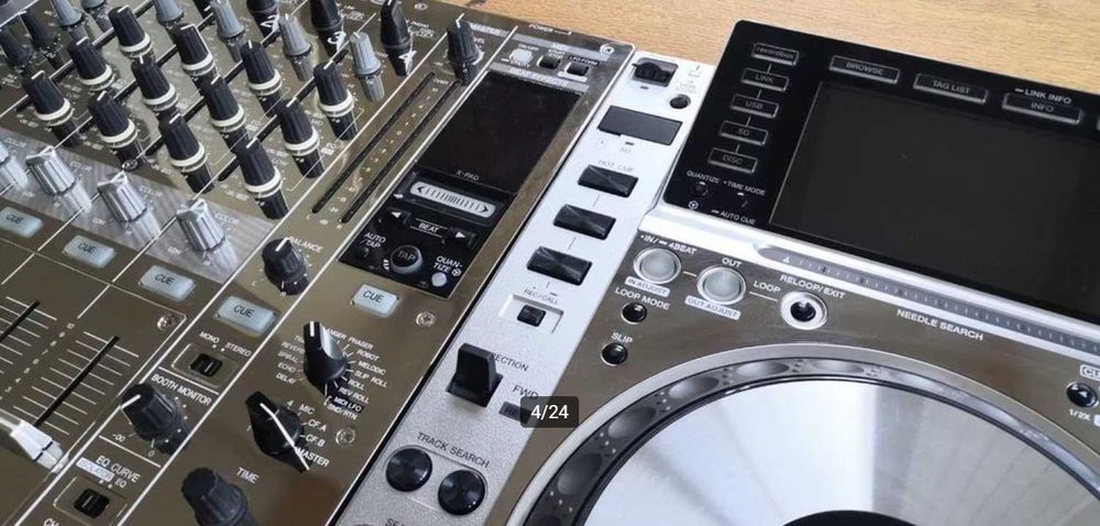 Pioneer CDJ 2000 Nexus DJM 900 RMX 1000 Platinum limited edition GWARA