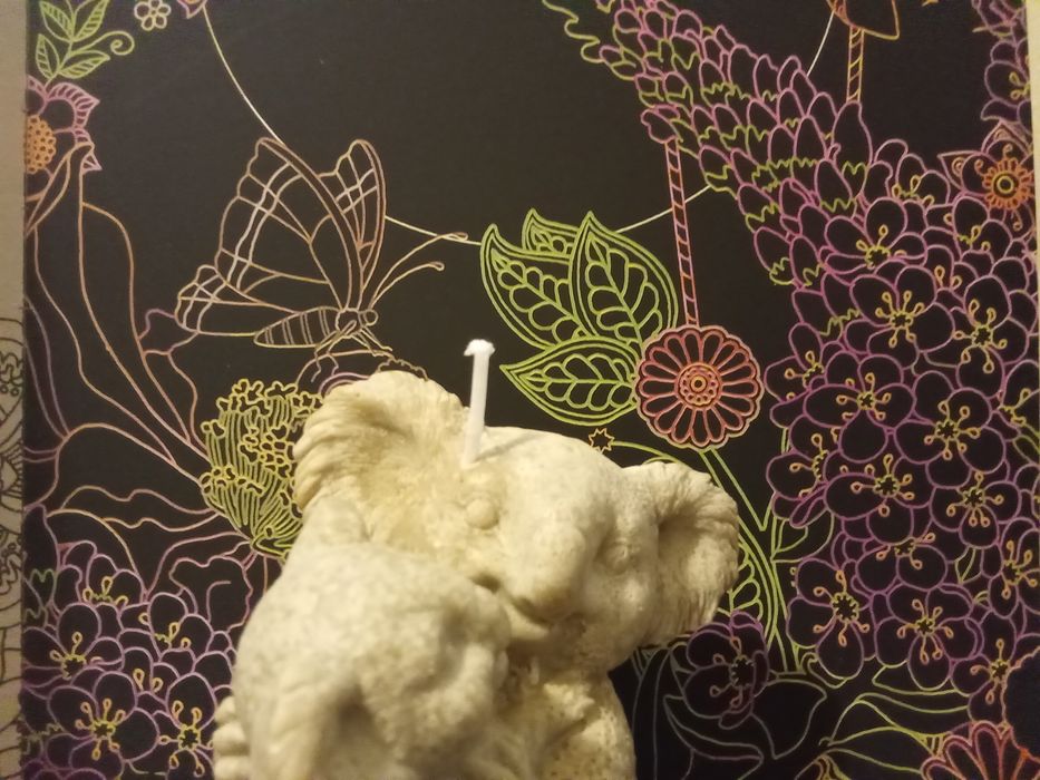 Velas aromáticas feitas a mão