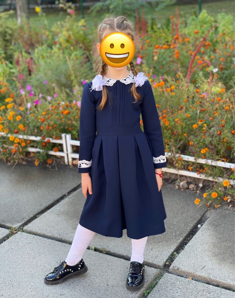 Шкільна форма (сукня)  дизайнерська 7-9 років