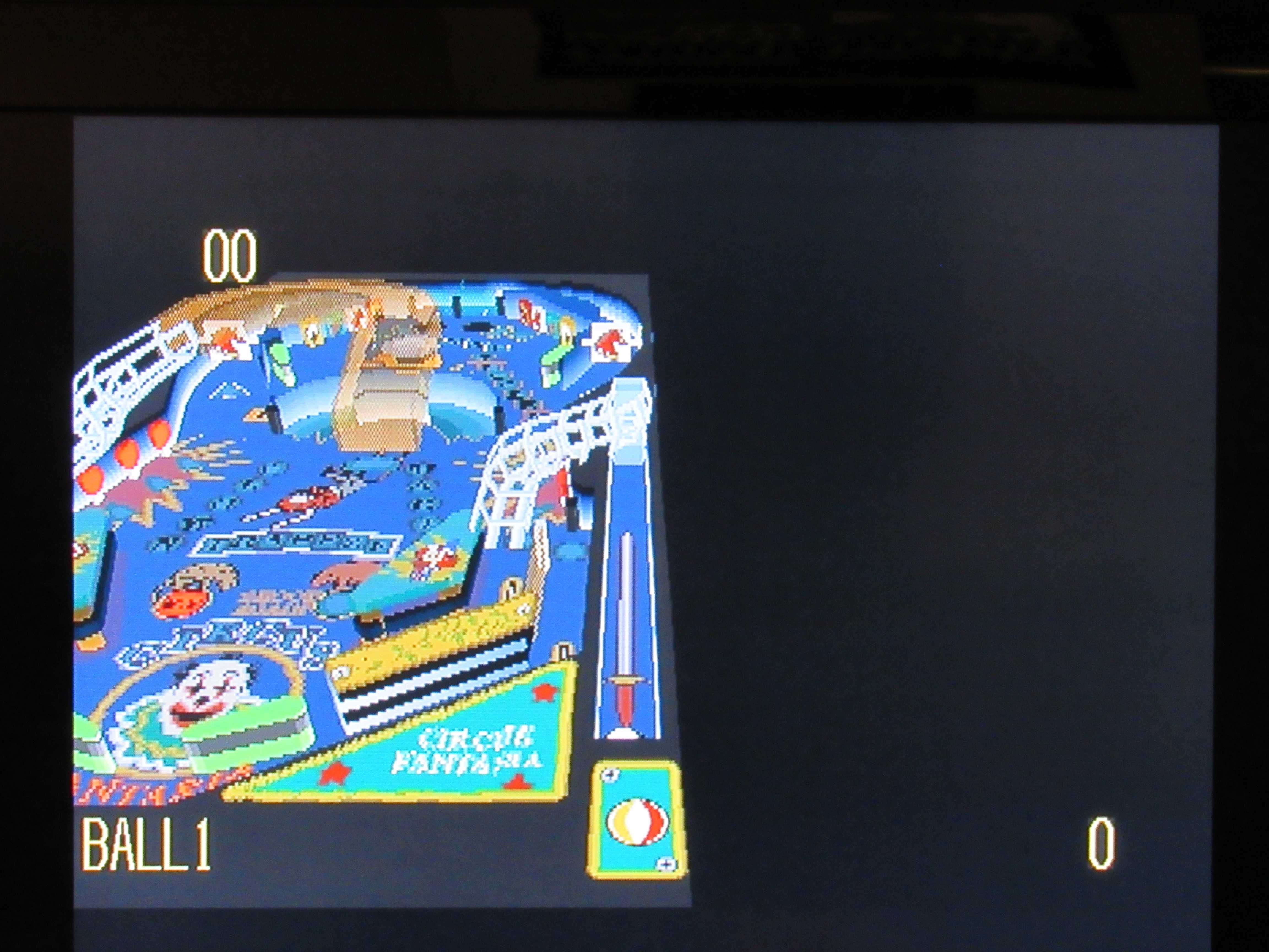 Sega Saturn Pinball Graffiti demo