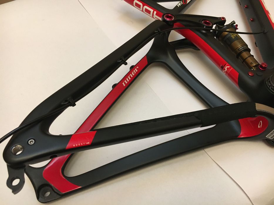 Карбонова рама Двопідвіс Niner RKT 9 carbon frame 29 Fox float