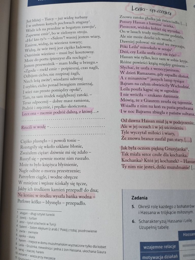 Podręcznik Sztuka wyrazu do klasy 2. Poziom podstawowy i rozszerzony.