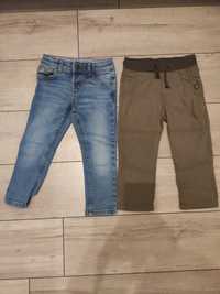 Spodnie dla chłopca spodnie jeansy dres zestaw ubrań