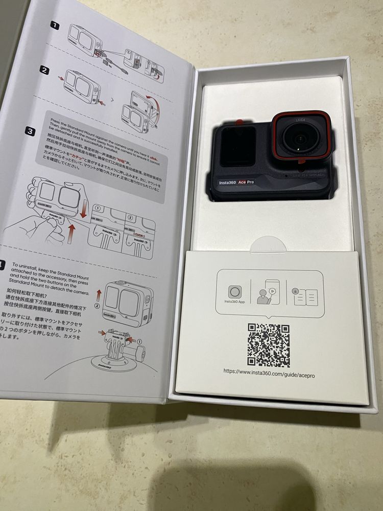 Insta360 Ace Pro нова в плівках