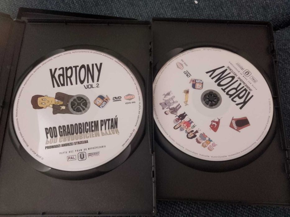 KARTONY 4FunTV zestaw unikatowy 4 DVD, Inspektor Erektor i inne