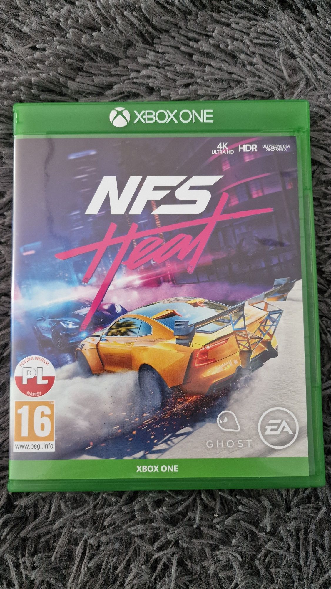 Gra NFS Heat PL xbox one X  S   prezent