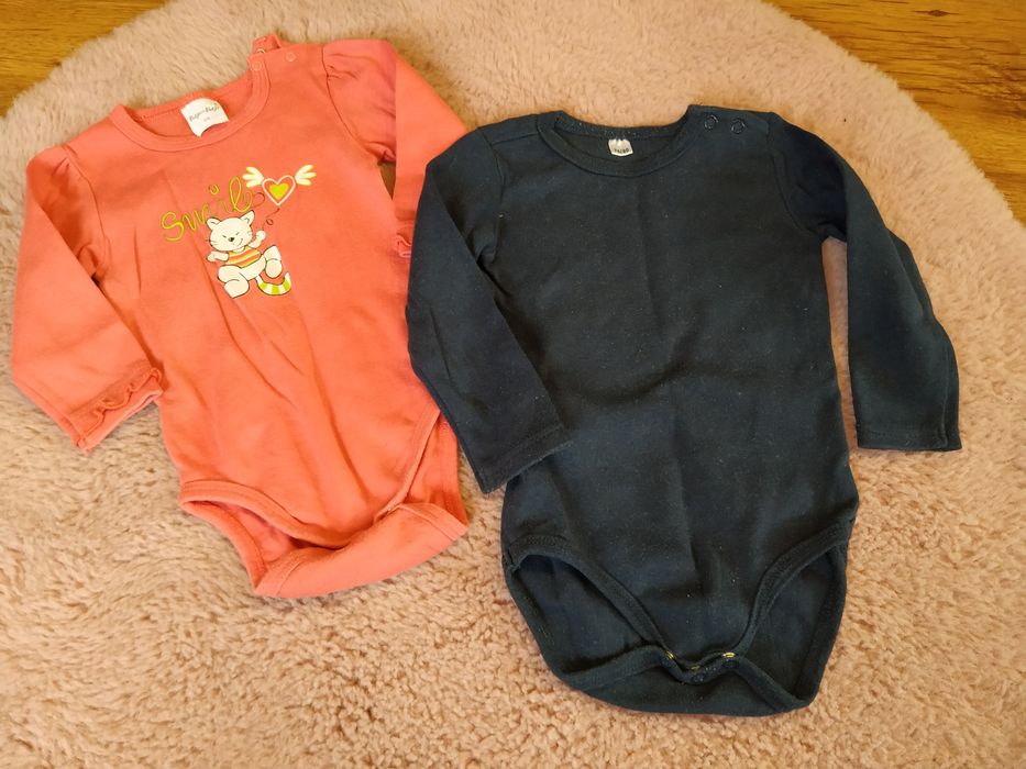 2 szt. body rozm. 68, 74