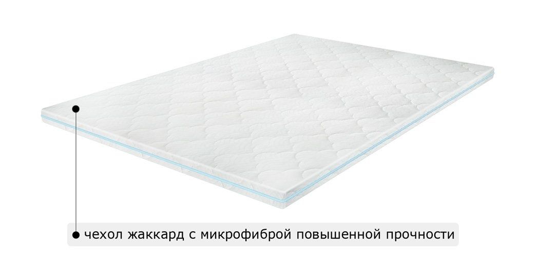 Топер-матрац 140 на 190 dormeo flex kokos (sleep&Fly)