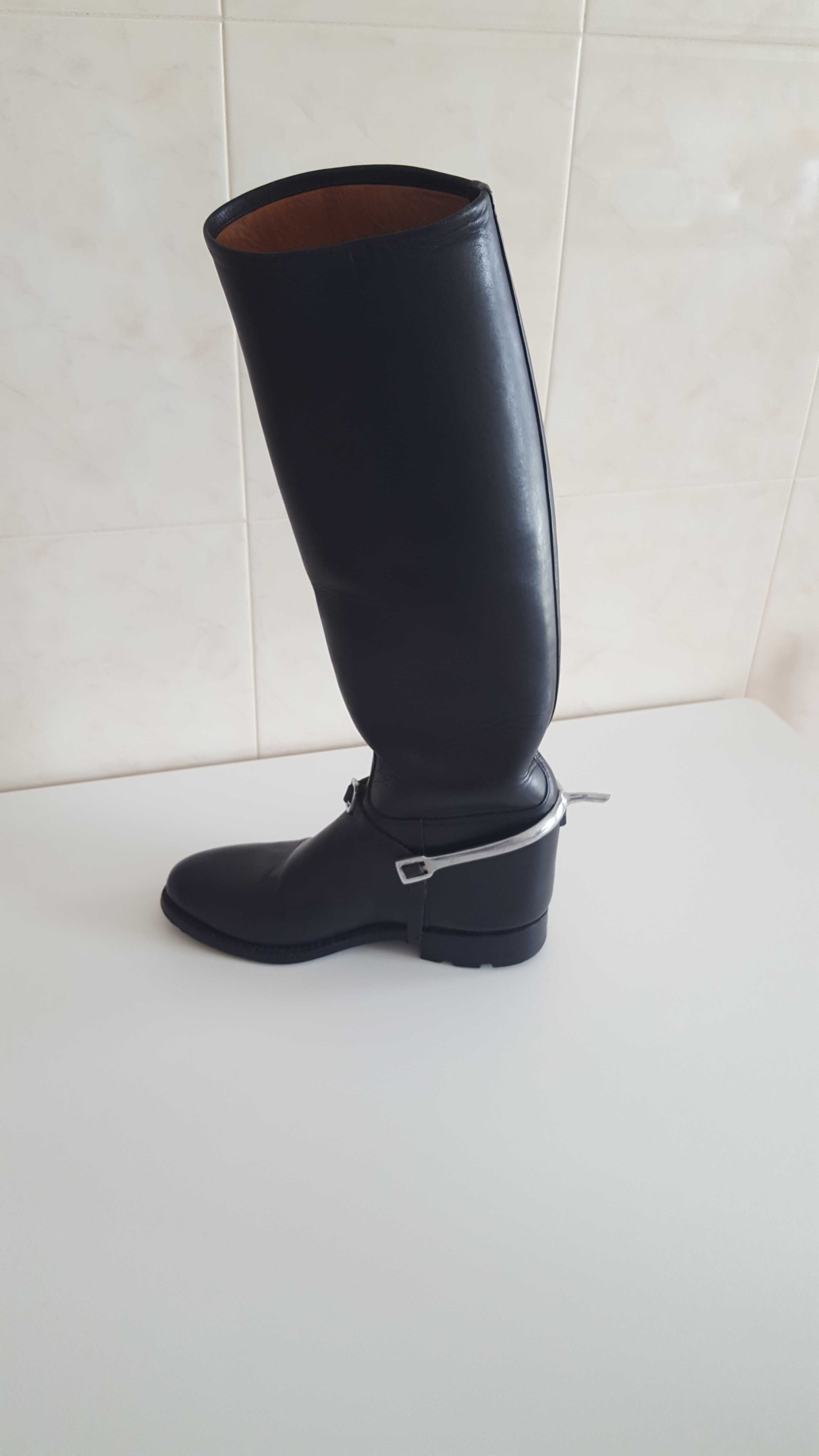 Botas para equitação - Modelo Militar