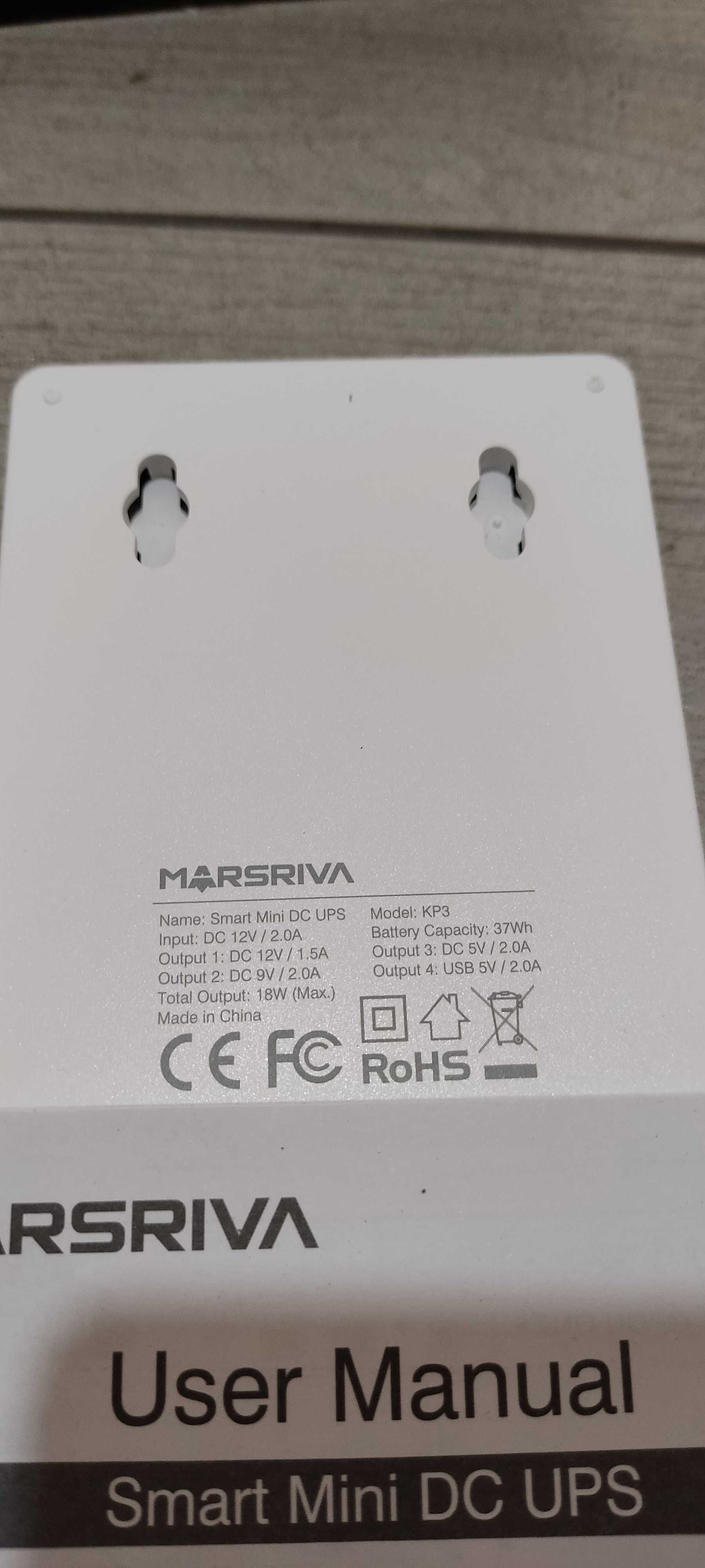 ИБП. ДБЖ для роутера UPS для роутерів 10000 mAh 18W DC 5V/9V/12V USB