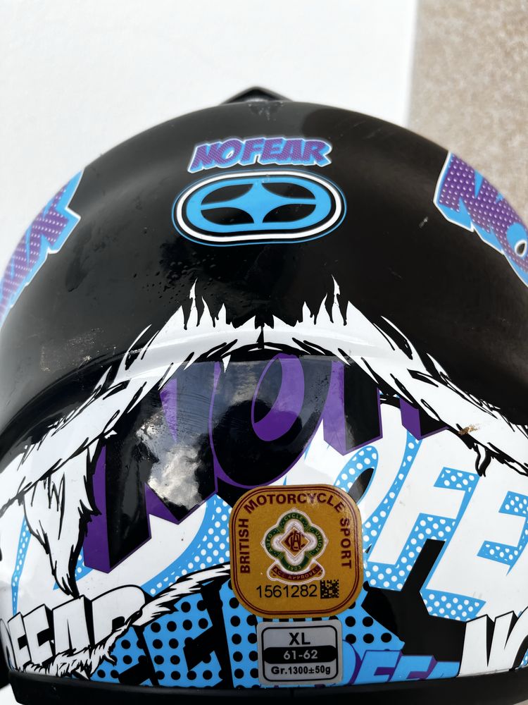 No Fear Evo Marvel Blue