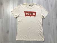 LEVIS r.M oryginalna koszulka męska stan BDB
