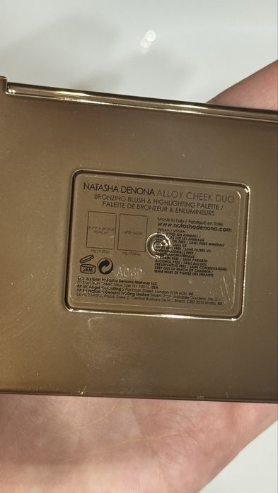 Бронзер і хайлайтер Natasha Denona