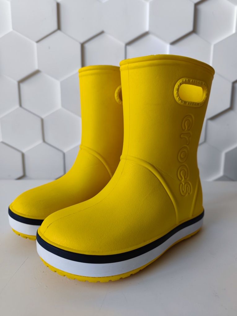 Дитячі чоботи Crocs Kids Crocband Rain Boot С12