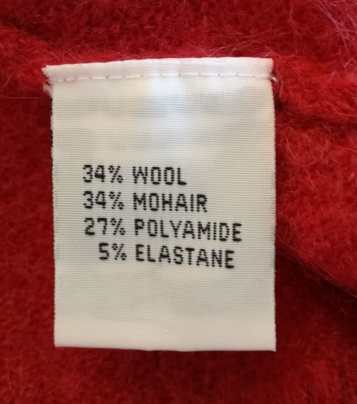 Damski sweter wełna-moher