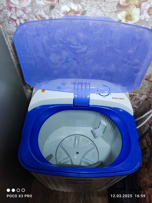 Пральна мвшина механічна. Мілано.Нова.