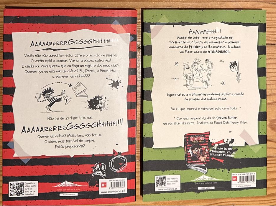 Dennis o pimentinha , o diario de … steven butler impecavelmente novos