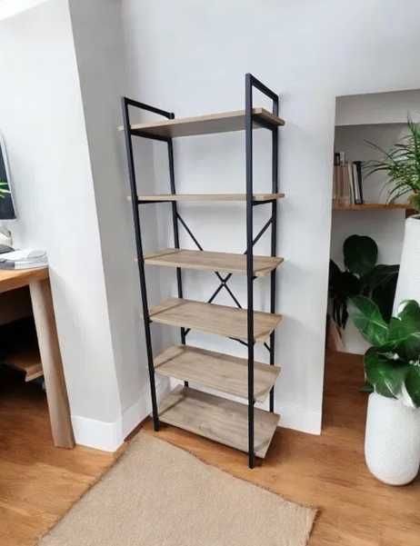 Стелаж металевий етажерка металический стеллаж полиця для книг шафа