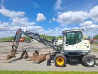 Terex TW 85  Koparka kołowa TEREX TW85, 2015r. Sprowadzona 4 łyżki widły 7300h