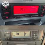 Display lcd do controle da climatização AC seat leon seat toledo