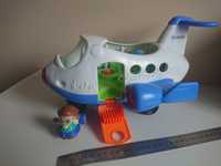 Музичний літак Fisher Price Little people. Оригінал.