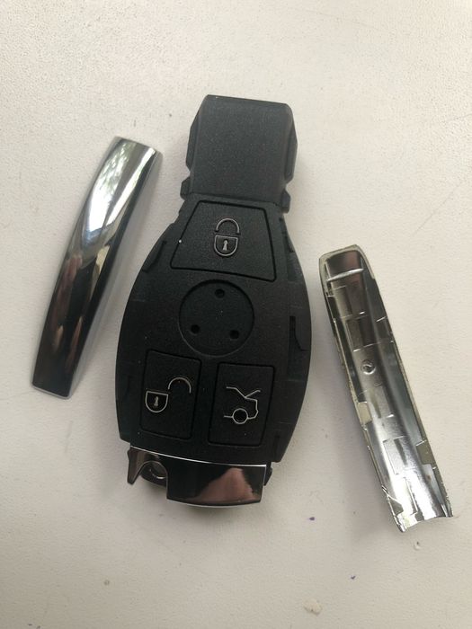 Capa chave Mercedes w203 w204 w211 de 2 e 3 botoes Novo
